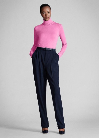 Sueter Ralph Lauren Mujer Rosas - Cashmere Turtleneck - GESID2081